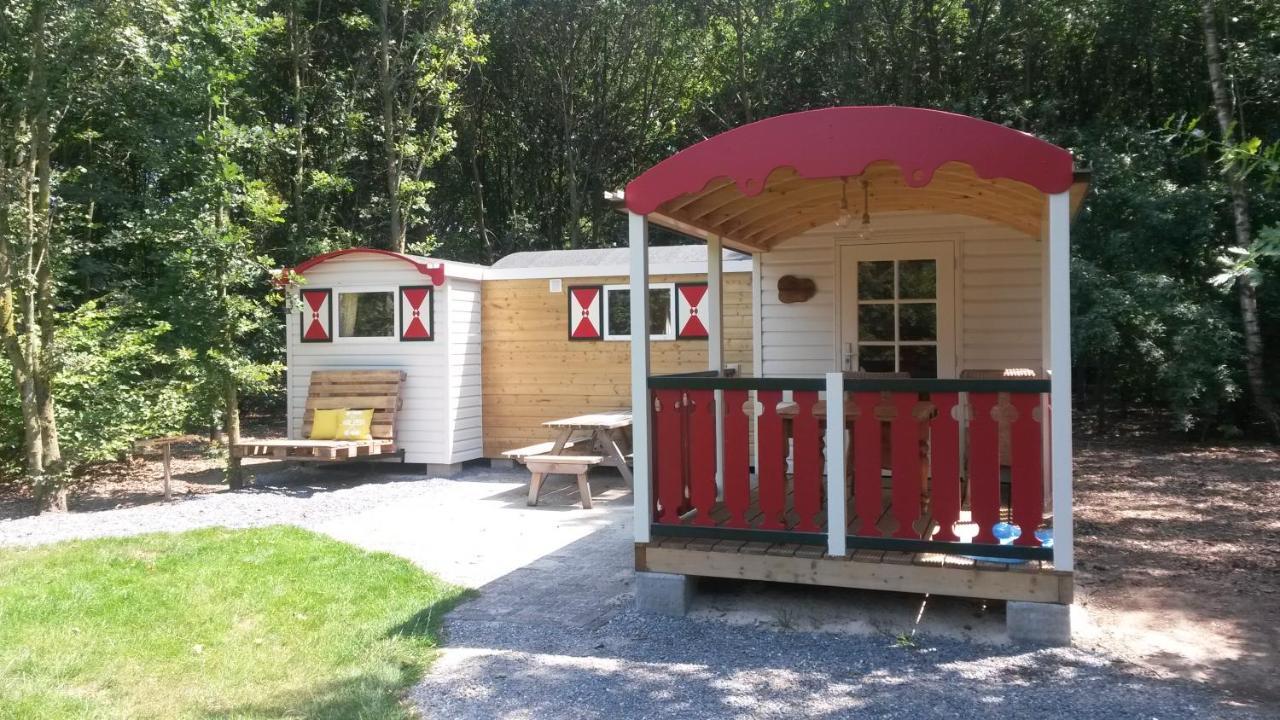 Pipowagen Camping Puur Genieten Bed & Breakfast Someren ภายนอก รูปภาพ