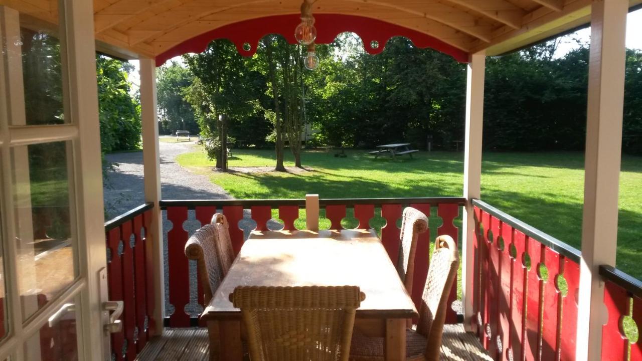 Pipowagen Camping Puur Genieten Bed & Breakfast Someren ภายนอก รูปภาพ